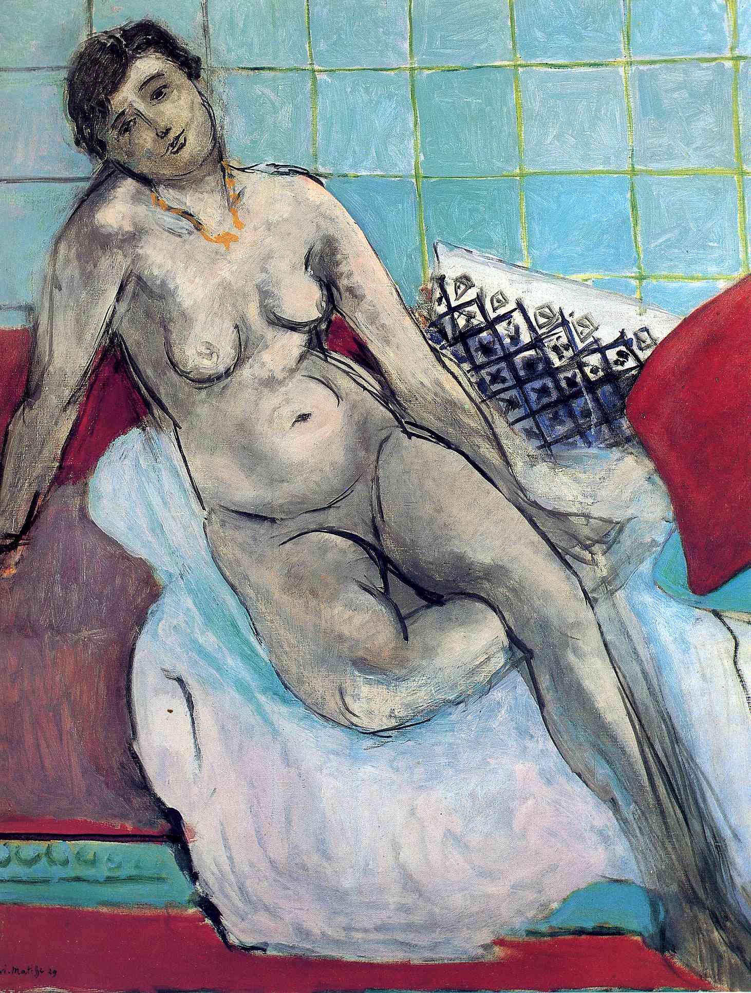 Henri Matisse - Grey Nude 1929
